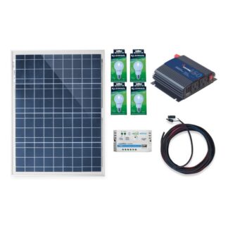 Kit Panel Solar 50 Watts Para Sistemas A 12 V
